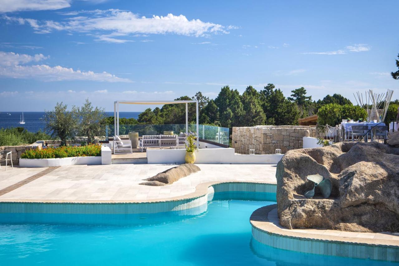 Hotel Grand Relais Dei Nuraghi (Adults Only) Baja Sardinia Ngoại thất bức ảnh